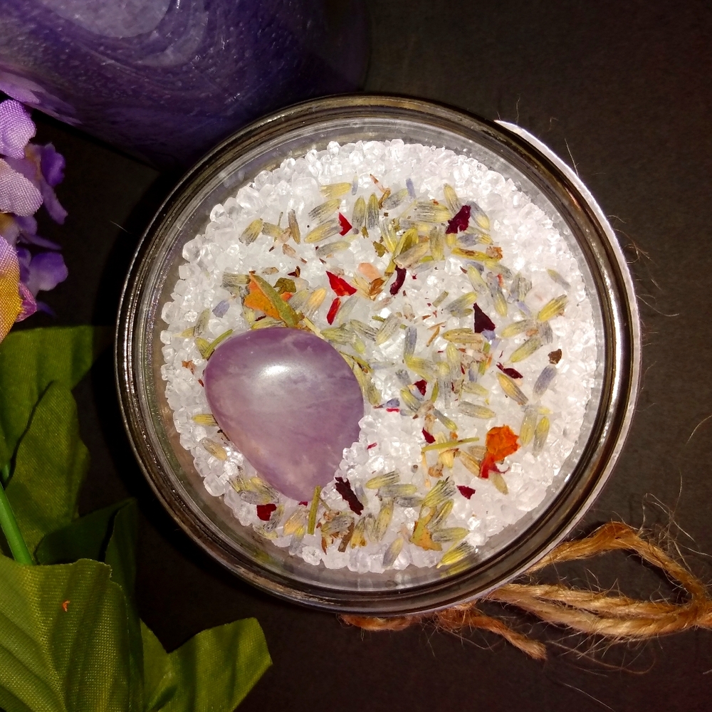 Lavender bath salts